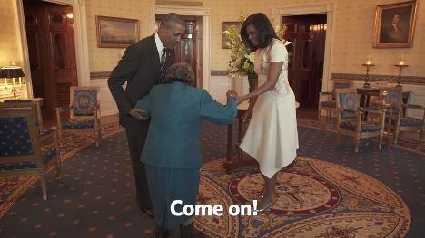 A 106 ans, elle danse avec Barack Obama ! - Radio Mont Blanc