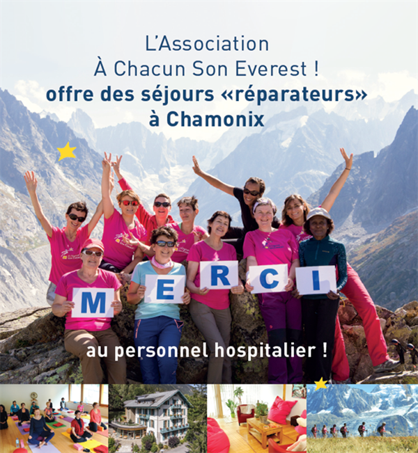 Chamonix l’association « A chacun son Everest » a